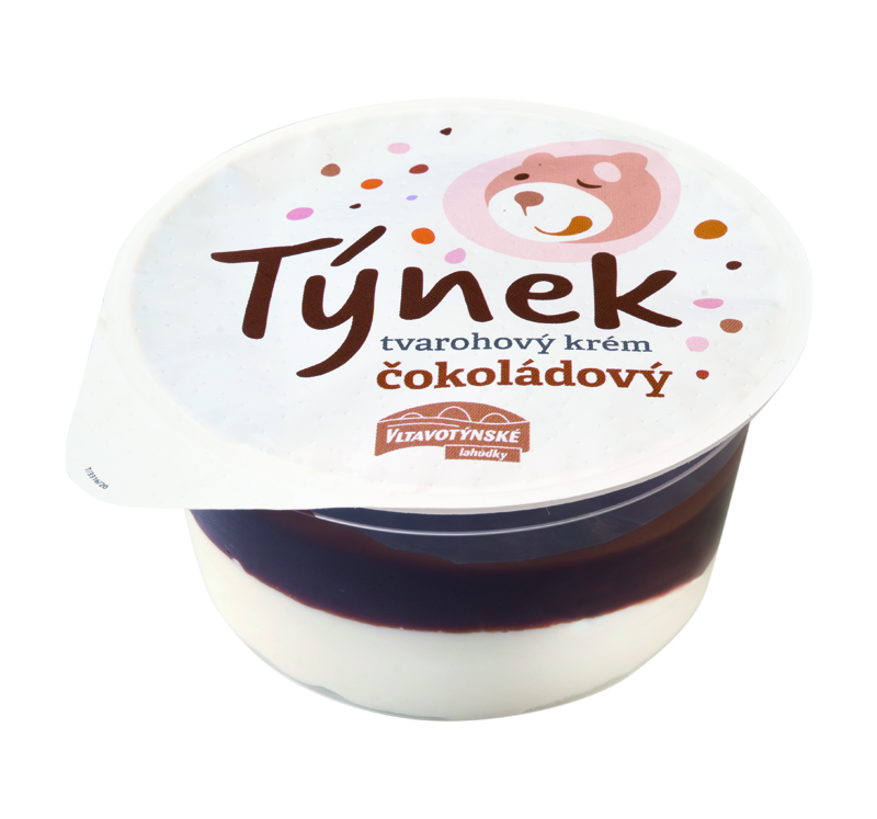 Týnek tvarohový krém čokoládový